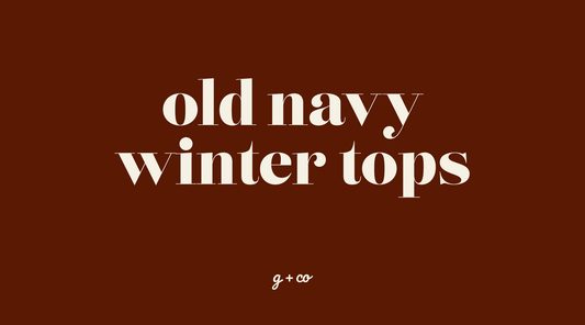 Old Navy Winter Tops