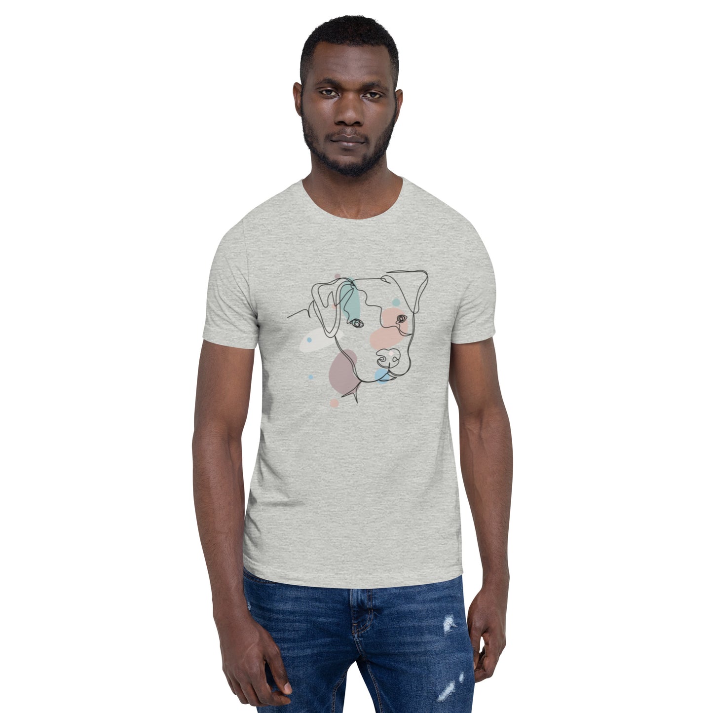 Pittie Line Art t-shirt