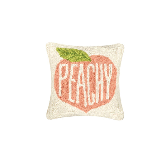 "Just Peachy" Hook Pillow